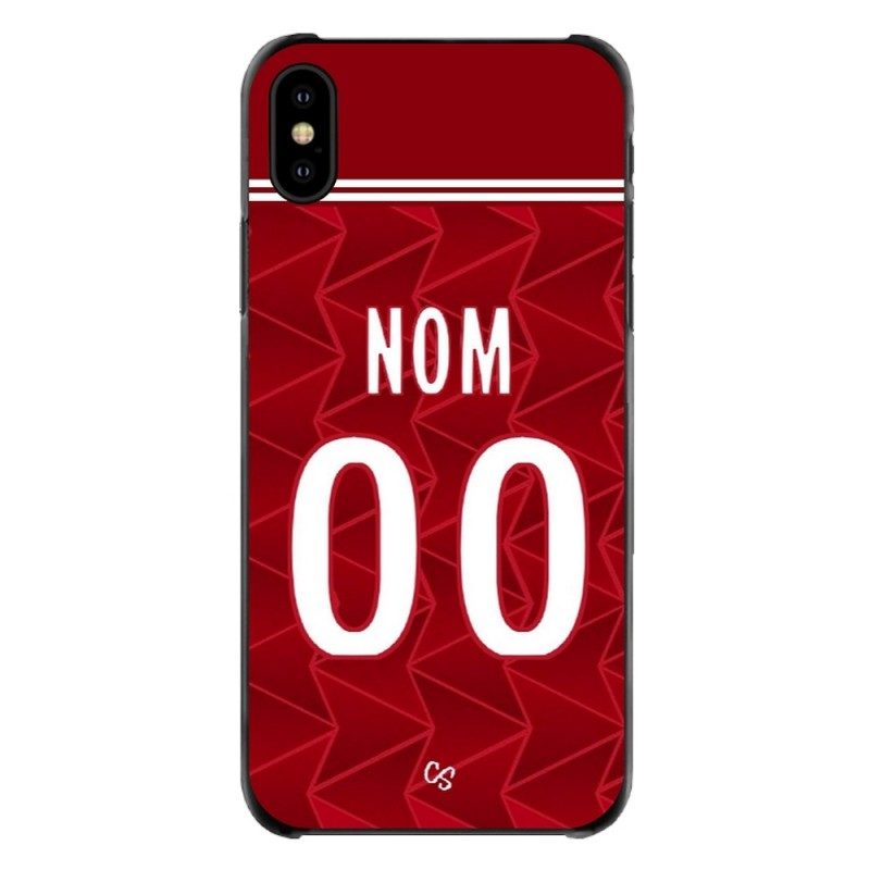 COQUE MAILLOT FOOT - ARSENAL DOMICILE 2020/2021 - PERSONNALISABLE