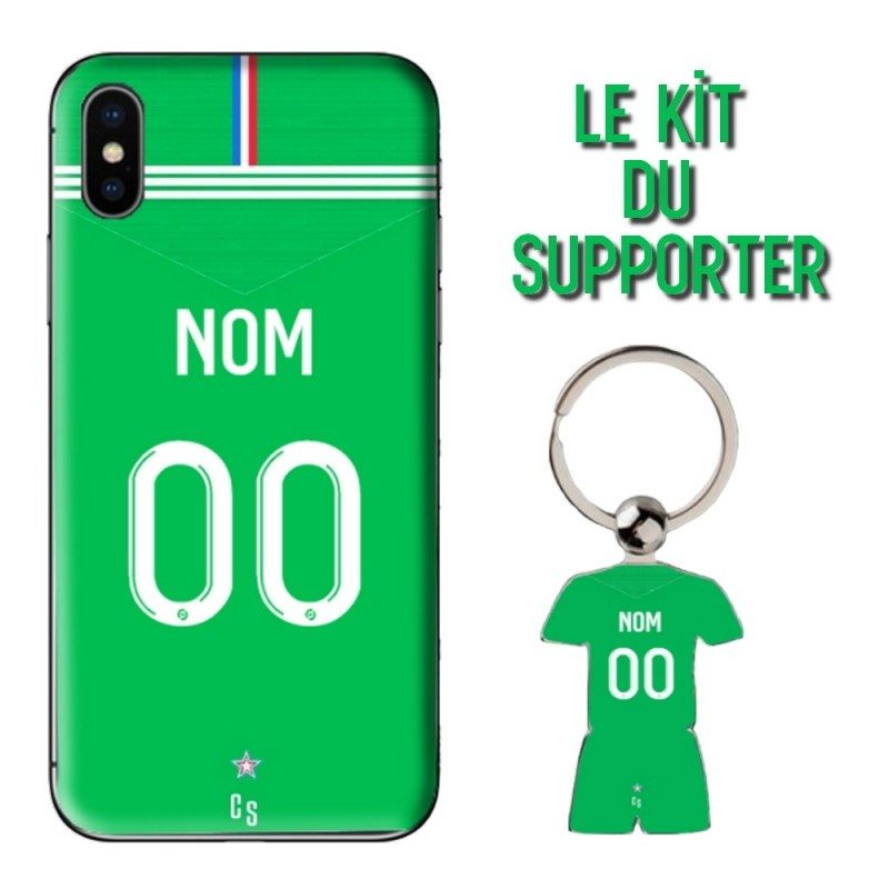 Kit supporter Football St Étienne domicile 2020 2021