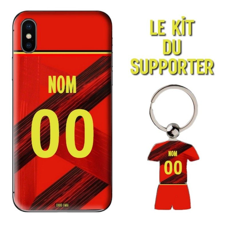 Kit supporter Football Belgique domicile Euro 2020
