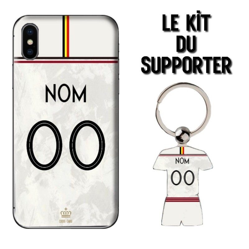 Kit supporter Football Belgique extérieur Euro 2020